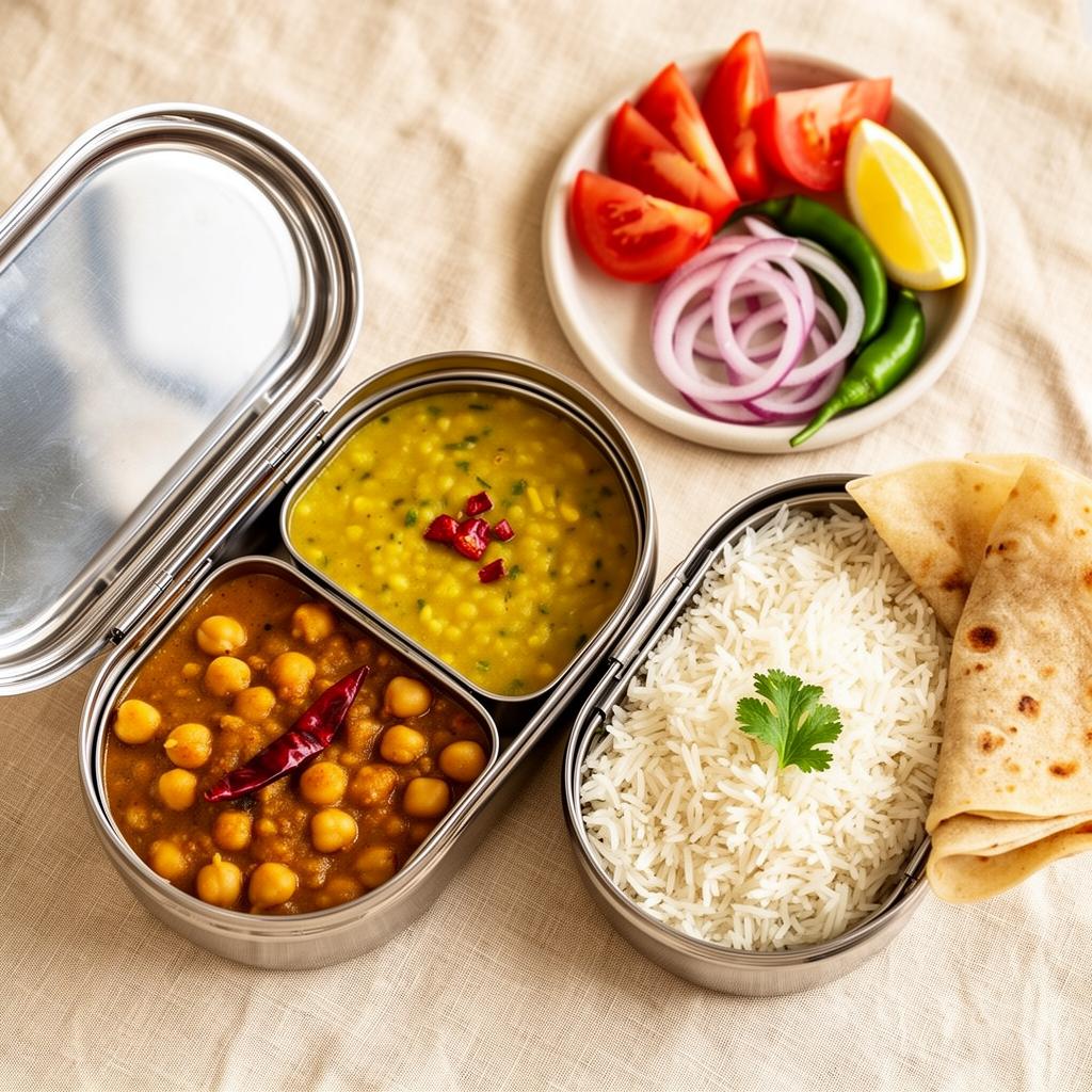Chole thali