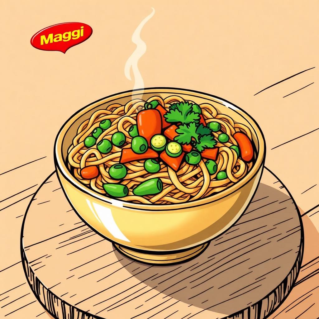 Butter-Luxe Veggie Maggi